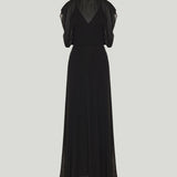 Fendi Georgette midi dress