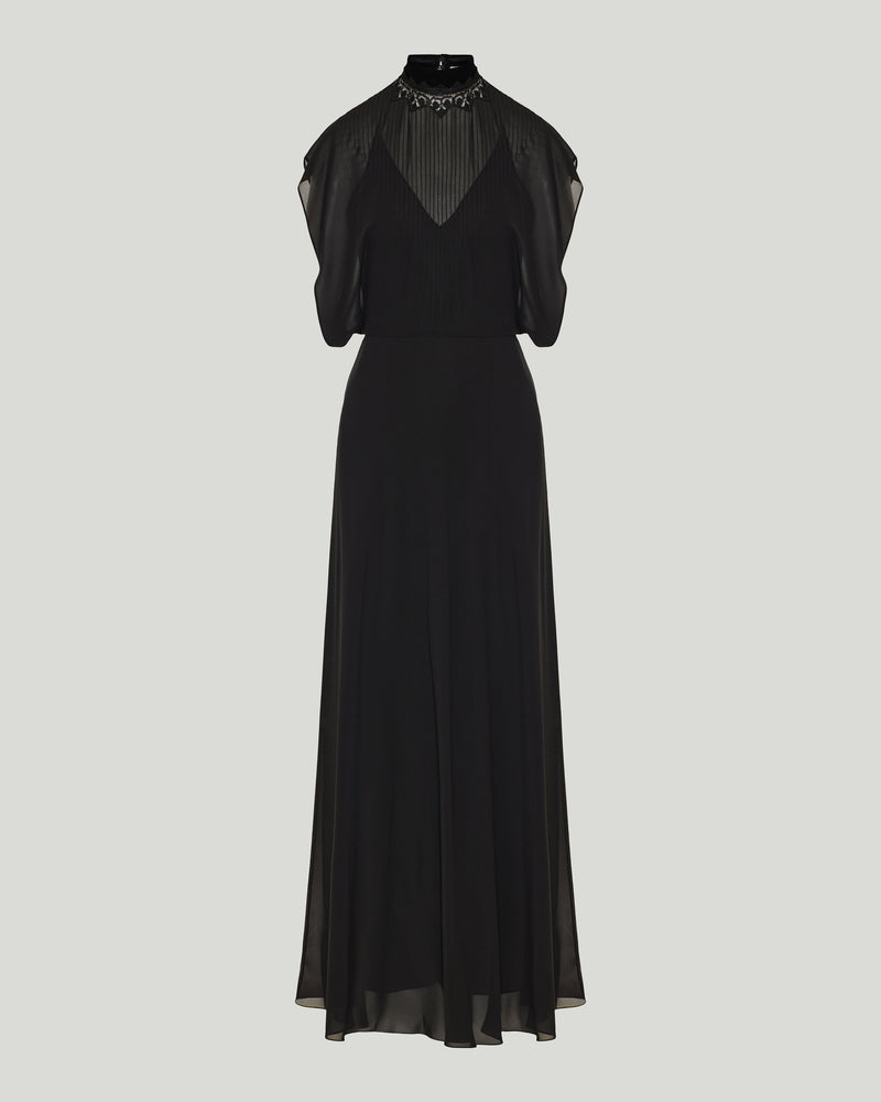 Fendi Georgette midi dress