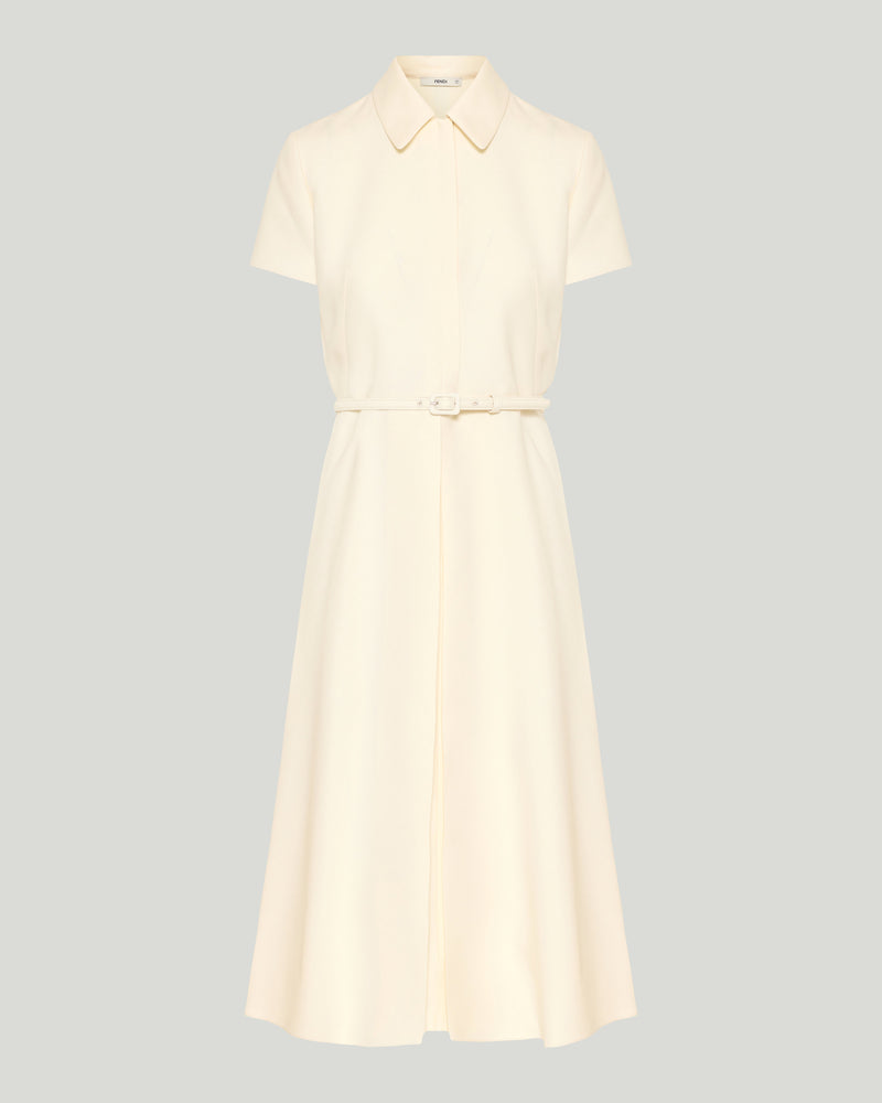 Fendi Wool and silk midi dress