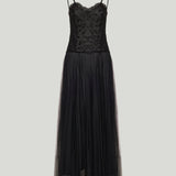 Fendi lace and tulle dress