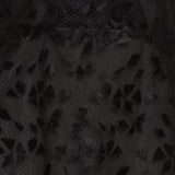 Fendi Asymmetric lace midi dress
