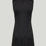 Saint Laurent Crystal-embellished crepe mini dress
