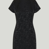 Saint Laurent Floral devoré cotton-blend mini dress