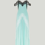 Christopher Esber Lace-trim maxi dress