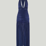Christopher Esber Orion gathered jersey long gown