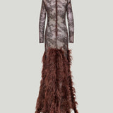 Ilkyaz Ozel Byblos sequined gown