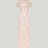Jenny Packham Orchid embellished maxi dress