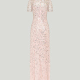 Jenny Packham Orchid embellished maxi dress