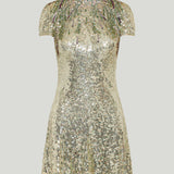 Jenny Packham Tala embellished mini dress