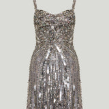 jenny packham Jupiter embellished mini dress