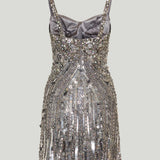 jenny packham Jupiter embellished mini dress