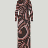 Pucci Iride-print Lurex dress