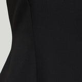 Versace draped jersey midi dress