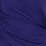 Versace Draped satin midi dress