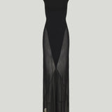 Alaïa Draped jersey dress