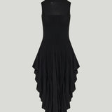 Alaïa Sculpting pointed wool dress