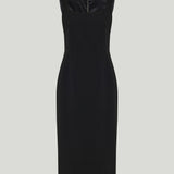 Dolce & Gabbana Virgin-wool crêpe midi dress