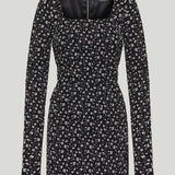 Dolce & Gabbana Ruched printed mini dress