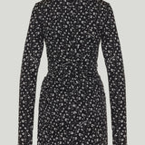 Dolce & Gabbana Ruched printed mini dress