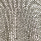 Alexander McQueen metallic knit mini dress