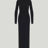 McQueen Lace-trimmed jersey dress