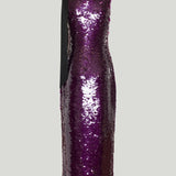 Carolina Herrera sequined merino column dress