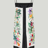 Gucci Flora-print midi dress