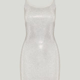 Gucci Embellished jersey mini dress