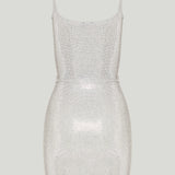 Gucci Embellished jersey mini dress