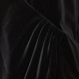 Valentino Garavani Velvet Dress with Lace Trim