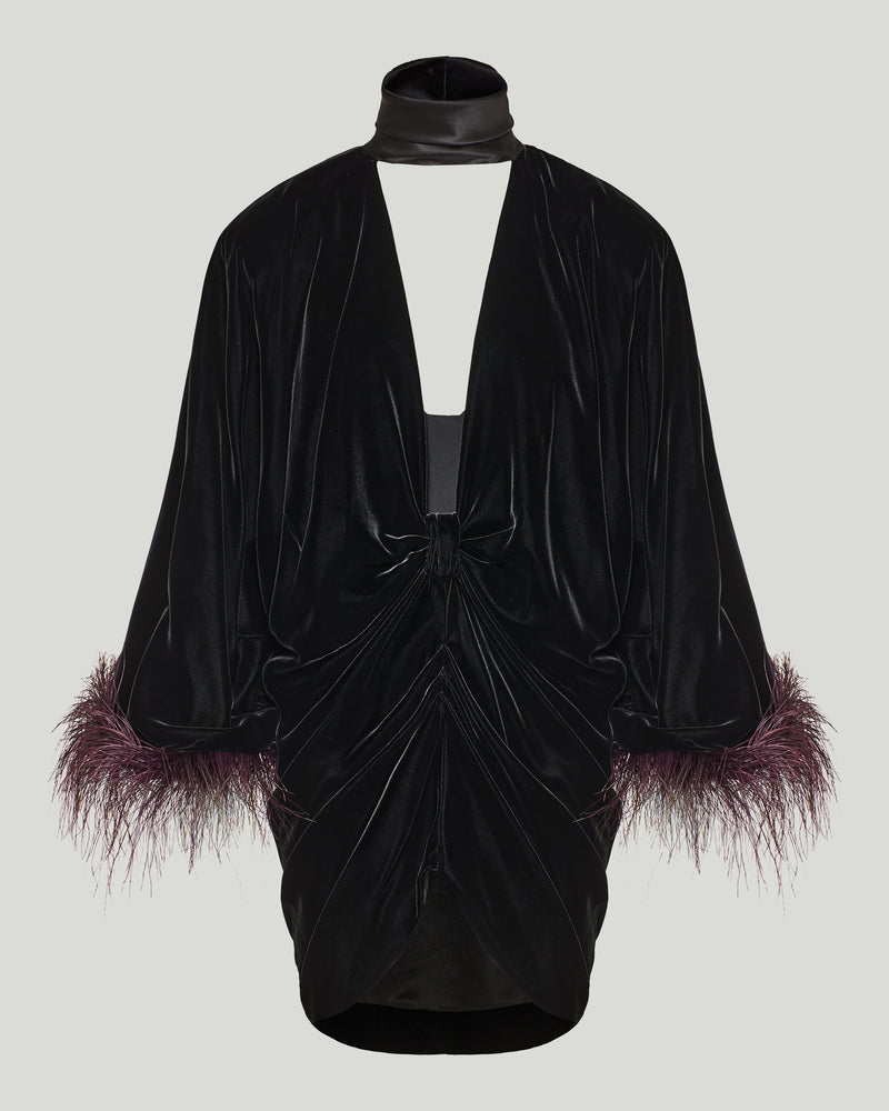 Valentino Garavani Draped mini dress