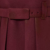 Miu Miu Waxed double-wool dress