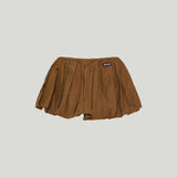 Miu Miu Pleated gingham check mini skirt