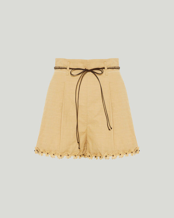 Zimmermann Mahon flower trim shorts