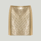 Rabanne Mesh chainmail mini skirt