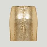 Rabanne Mesh chainmail mini skirt