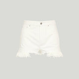 Rabanne Frayed denim shorts