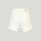 Rabanne Frayed denim shorts