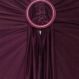 Rabanne Ruched satin maxi skirt