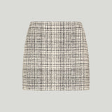 Valentino Garavani Square tweed mini skirt