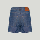 Fendi Logo-patch denim shorts