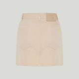Fendi Striped mini denim skirt