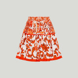 Dolce & Gabbana Majolica print poplin mini skirt