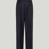 Givenchy double-pleat striped wool trousers