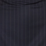 Givenchy Midi Striped Wool Skirt