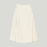 Moncler padded taffeta midi skirt