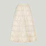 Moncler quilted puffer maxi skirt