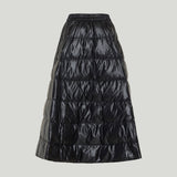 Moncler A-line puffer skirt