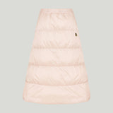 Moncler wool twill padded midi skirt