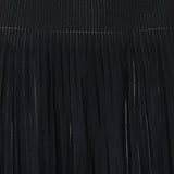 Alaïa Stretch viscose knit midi skirt